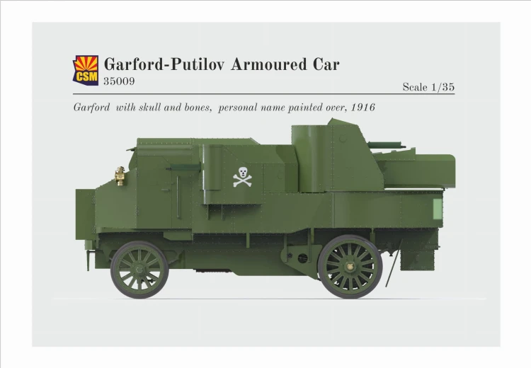 Samochód pancerny Garford-Putilov CSM35009 CSM