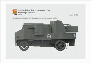 Samochód pancerny Garford-Putilov Freikorps service CSM35014 CSM