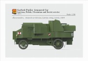 Samochód pancerny Garford-Putilov Polish service CSM35015 CSM