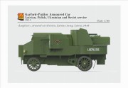 Samochód pancerny Garford-Putilov Polish service CSM35015 CSM