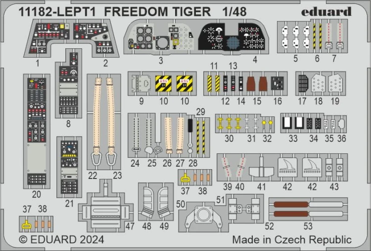 Samolot Northrop F-5E Freedom Tiger 11182 Eduard