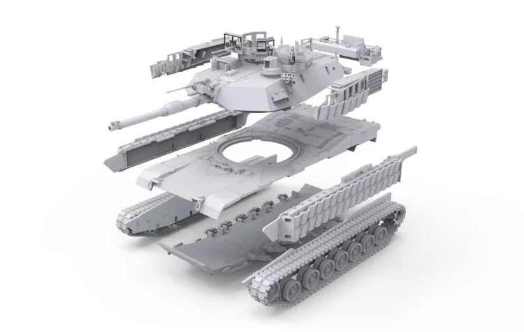 Czołg M1A2 SEP Abrams TUSK II 72-003 Meng