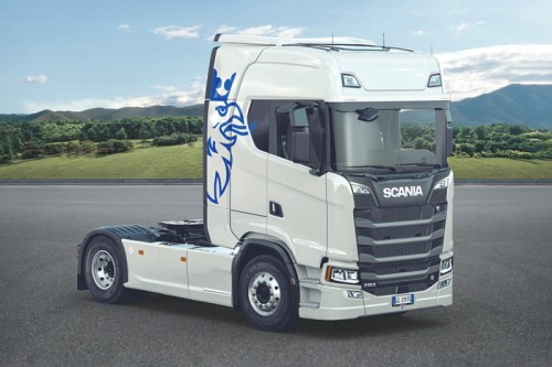Scania 770S V8 White Cab 3965 Italeri