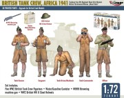 Figurki brytyjska załoga czołgu Africa 1941 720007 Mirage