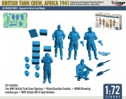 Figurki brytyjska załoga czołgu Africa 1941 720007 Mirage