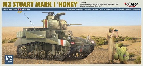 Czołg M3 Stuart Mark.I Honey 720006 Mirage