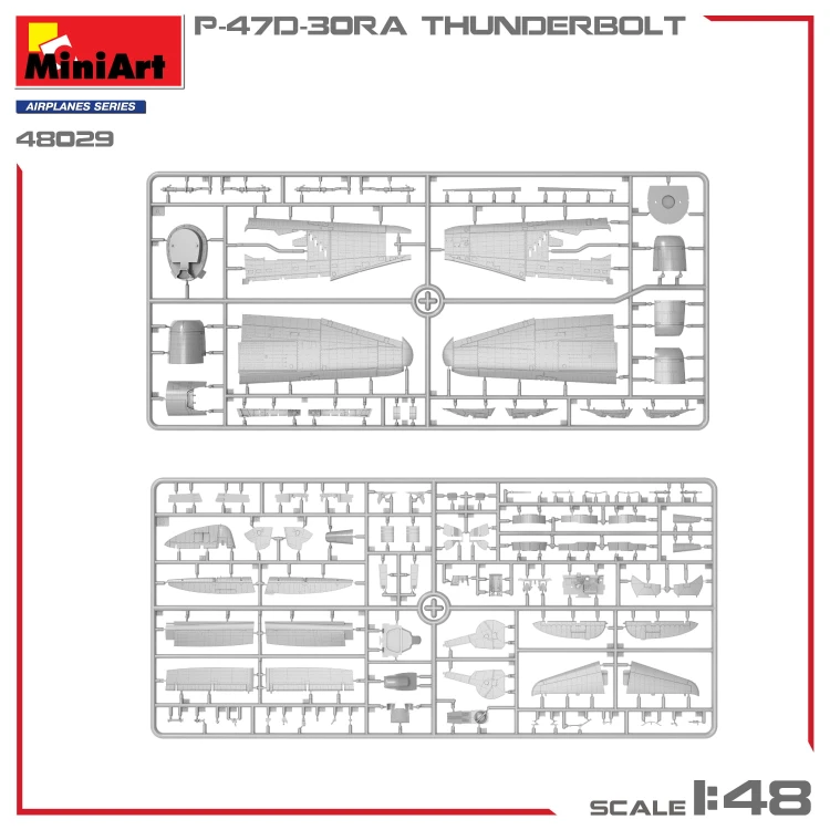 Samolot Republic P-47D-30RA Thunderbolt 48029 MiniArt