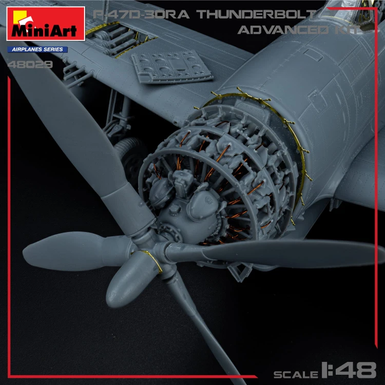 Samolot Republic P-47D-30RA Thunderbolt 48029 MiniArt