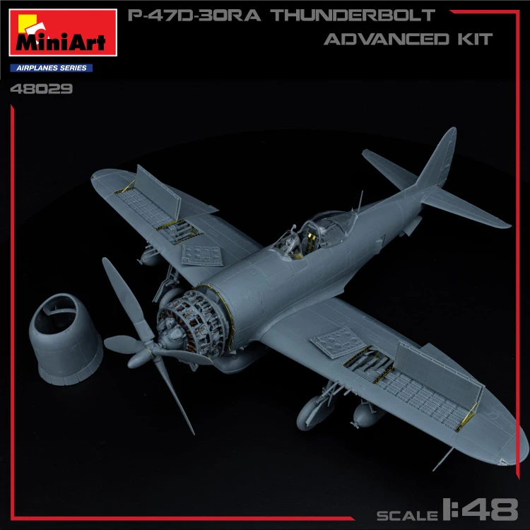 Samolot Republic P-47D-30RA Thunderbolt 48029 MiniArt