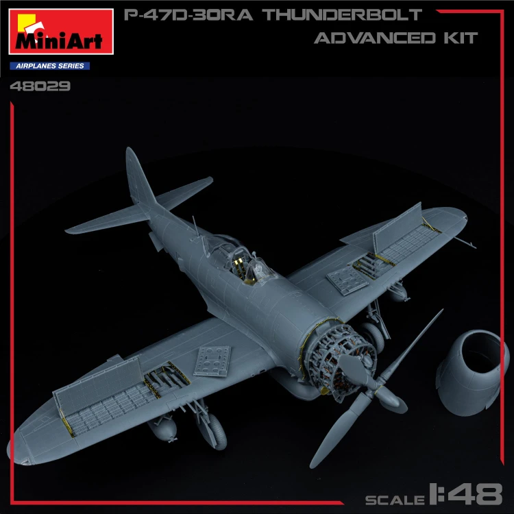 Samolot Republic P-47D-30RA Thunderbolt 48029 MiniArt