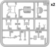 Czołg M3 Stuart Initial Production 35401 MiniArt