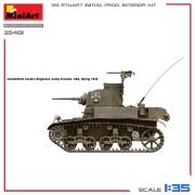 Czołg M3 Stuart Initial Production 35401 MiniArt