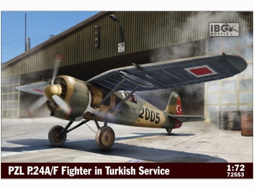Samolot  PZL P.24A/F Turkish Service