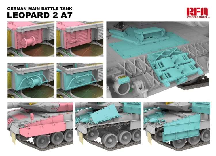 Czołg Leopard 2A7 RM-5108 RFM