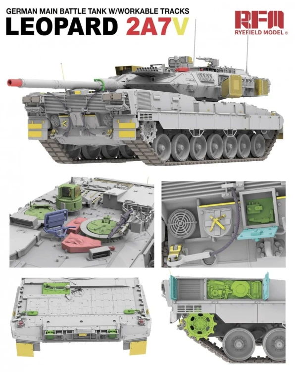 Czołg Leopard 2A7V RM-5109 RFM