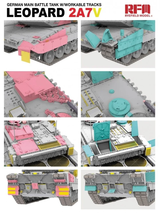 Czołg Leopard 2A7V RM-5109 RFM