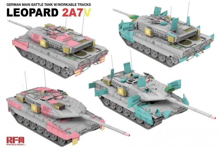 Czołg Leopard 2A7V RM-5109 RFM