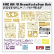 Czołg USMC M1A1 FEP Abrams z lemieszem RM-5048 RFM