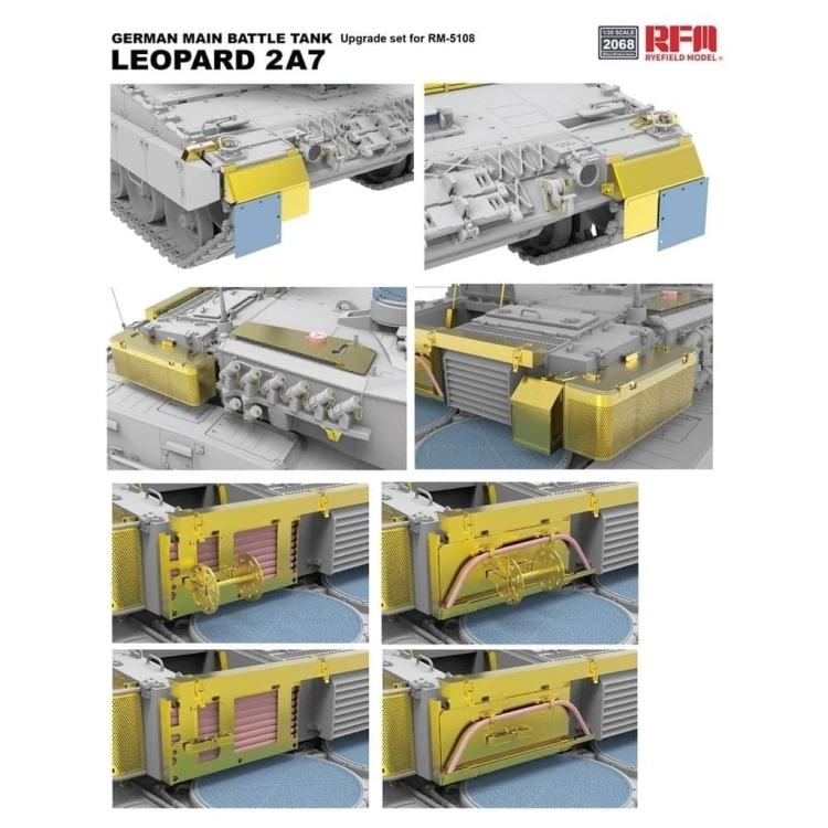 Zestaw ulepszeń Upgrade set for Leopard 2A7 RM-2068 RFM