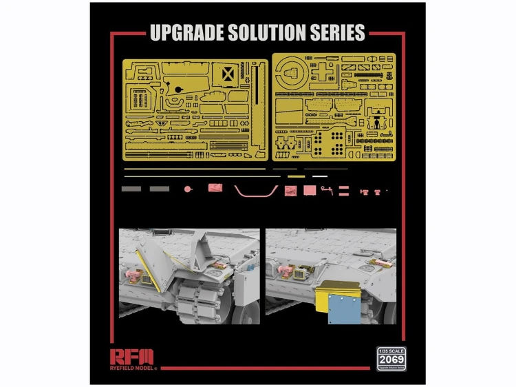 Zestaw ulepszeń Upgrade set for Leopard 2A7V RM-2069 RFM