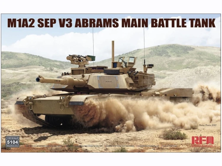 Czołg M1A2 SEP V3 Abrams RM-5104 RFM