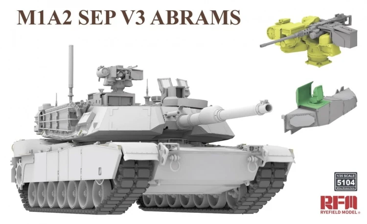Czołg M1A2 SEP V3 Abrams RM-5104 RFM