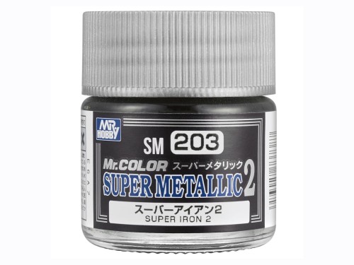 Farba metaliczna Mr.Color Super Iron 2 SM203 Mr.Hobby