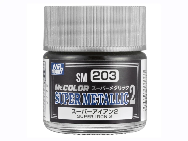 Farba metaliczna Mr.Color Super Iron 2 SM203 Mr.Hobby