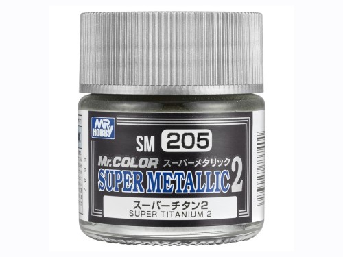 Farba metaliczna Mr.Color Super Titanium 2 SM205 Mr.Hobby