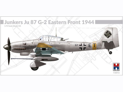 Samolot Junkers Ju-87 G-2 Stuka Eastern Front 1944 72072 Hobby 2000