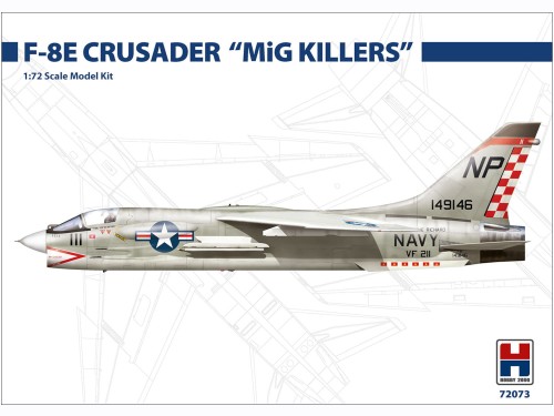 Samolot Chance Vought F-8E Crusader MiG Killers 72073 Hobby 2000