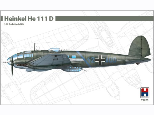 Samolot Heinkel He 111 D 72075 Hobby 2000