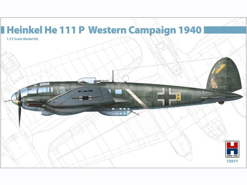 Samolot Heinkel He 111 P Western Campaign 1940 72077 Hobby 2000