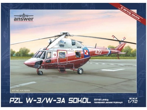 Śmigłowiec PZL W-3/W-3A Sokół 103 Pułk Lotniczy NJW AA72004 Answer