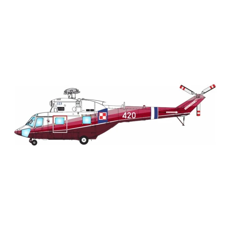 Śmigłowiec PZL W-3/W-3A Sokół 103 Pułk Lotniczy NJW AA72004 Answer