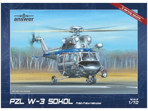 Śmigłowiec PZL W-3 Sokół Polska Policja AA72006 Answer
