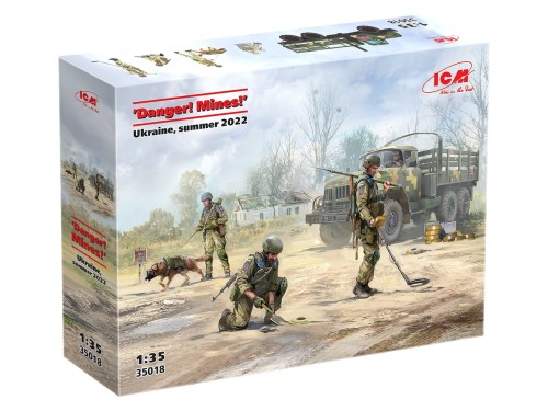 Ciężarówka wojskowa ZiŁ-131 oddział saperski 35018 ICM