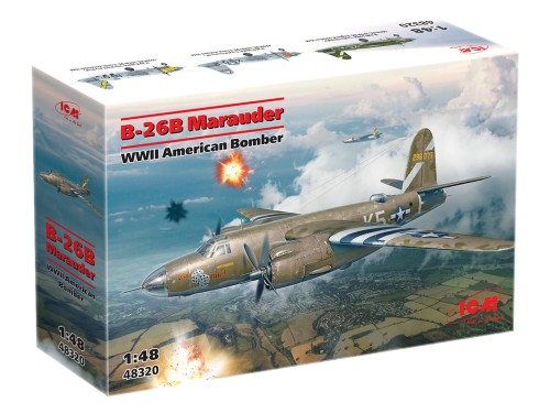 Samolot Douglas B-26B Marauder 48320 ICM