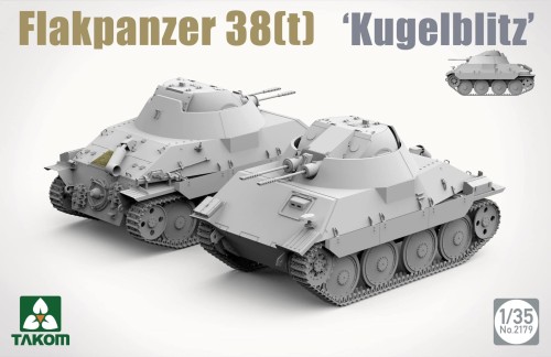 Czołg Flakpanzer 38(t) Kugelblitz 2179 Takom