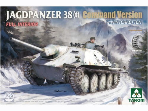 Niszczyciel czołgów Jagdpanzer 38(t) Command Version 2181 Takom
