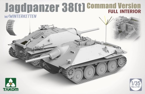 Niszczyciel czołgów Jagdpanzer 38(t) Command Version 2181 Takom