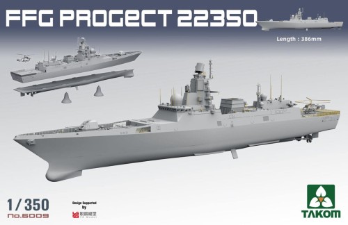 Okręt Admiral Gorshkov FFG Project 22350 6009 Takom
