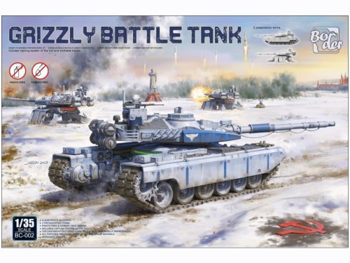 Czołg Grizzly Battle Tank BC-002 Border