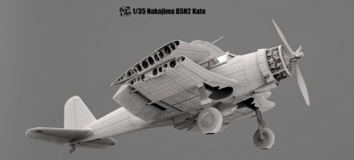 Samolot Nakajima B5N2 Type 97 Kate BF-005 Border