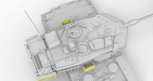 Czołg Leopard 2A7V BT-040 Border