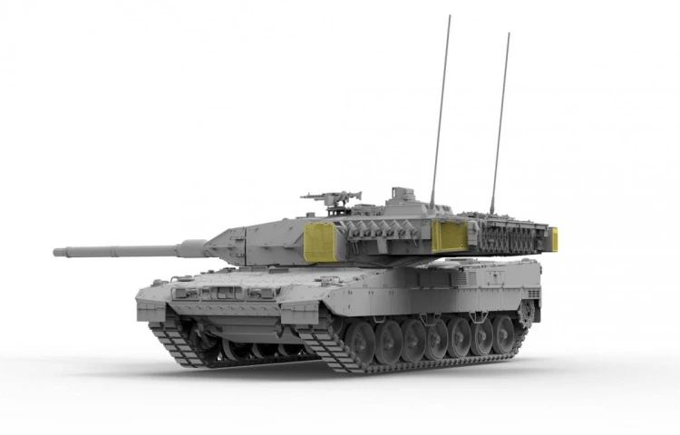 Czołg Leopard 2 A7V German Main Battle Tank BT-040 Border