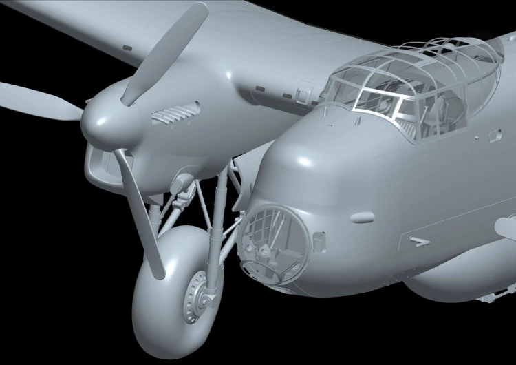 Samolot Avro Lancaster B Mk.I Special Grand Slam 01F007 HK Models