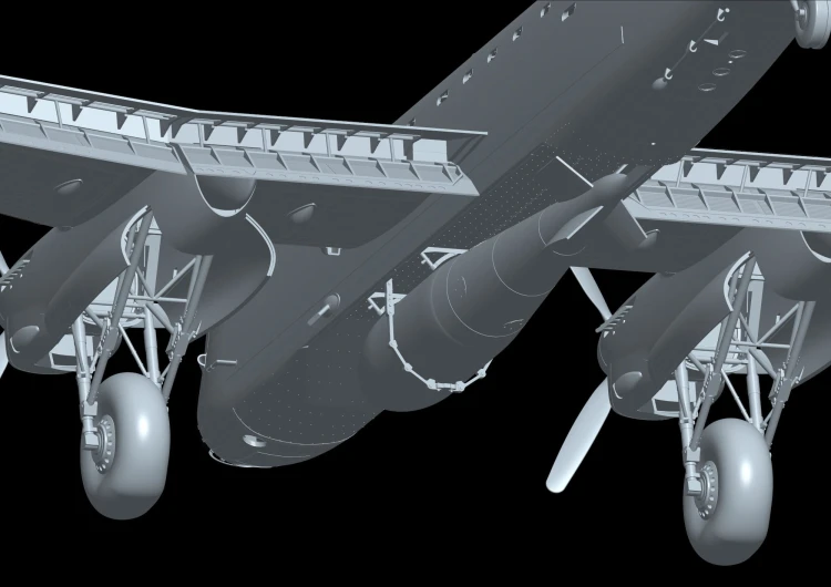 Samolot Avro Lancaster B Mk.I Special Grand Slam 01F007 HK Models