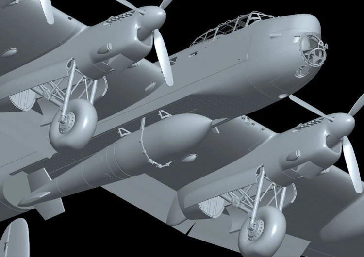 Samolot Avro Lancaster B Mk.I Special Grand Slam 01F007 HK Models