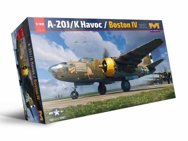 Samolot Douglas A-20J/K Havoc / Boston IV 01E040 HK Models